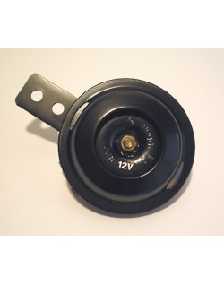 HIGHSIDER smart horn, 12V, black, dia. 70 mm, 100 dB, E-mark