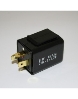 HIGHSIDER smart Flasher relay, 3 poles electronic 6 V