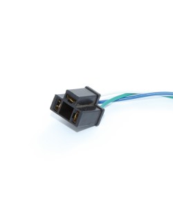 HIGHSIDER smart 3-pin plug type A, female, for 12V H4 incandescent lamps, with 210 mm cable.