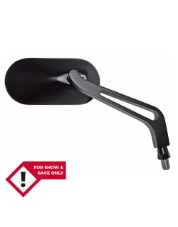 HIGHSIDER smart Handlebar mirror, oval, black
