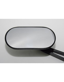 HIGHSIDER smart Handlebar mirror, oval, black