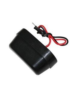 HIGHSIDER smart LED license plate light, ABS black