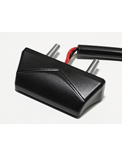 HIGHSIDER smart LED license plate light, black