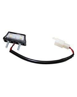 HIGHSIDER smart LED license plate light, black