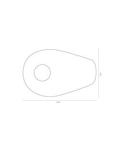 HIGHSIDER smart Alu mounting plates INDY SPACER for various YAMAHA, Set