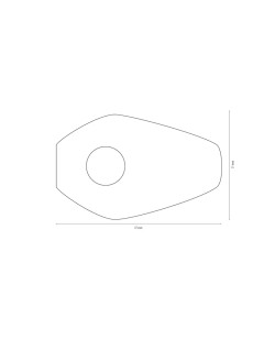 HIGHSIDER smart Mounting plates INDY SPACER for various KAWASAKI, YAMAHA,SUZUKI, Set