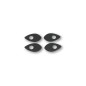 HIGHSIDER smart Mounting plates INDY SPACER for various, DUCATI, HONDA, Set