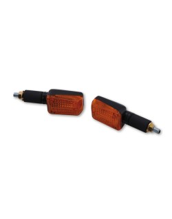 HIGHSIDER smart Mini indicators, black, glass yellow