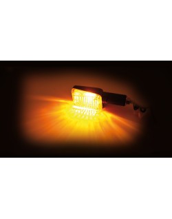 HIGHSIDER smart Mini indicators, black, glass yellow