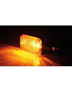 HIGHSIDER smart Mini indicators, black, glass yellow