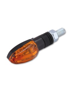 HIGHSIDER smart Halogen flasher LIZZARD, black, yellow glass, 12V/6W