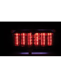 HIGHSIDER smart LED taillight with tinted glass, YAMAHA FZS 600 to 03