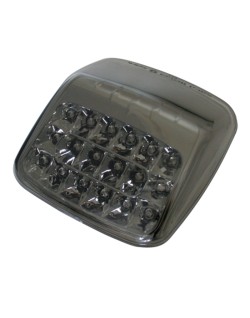 HIGHSIDER smart LED taillight, tinted glass and chrome reflector, HARLEY-DAVIDSON V-Rod 02-08