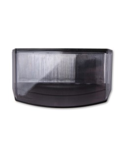 HIGHSIDER smart BOSTON LED tail light, black base plate, tinted glass