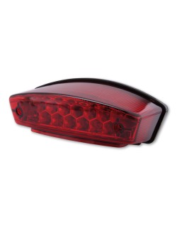 HIGHSIDER smart LED taillight MONSTER, red glass, E-approved