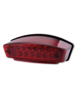 HIGHSIDER smart LED taillight MONSTER, red glass, E-approved