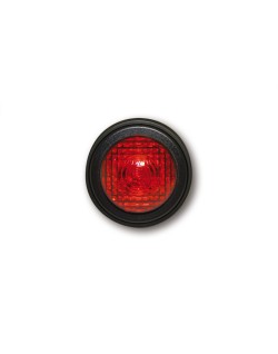 HIGHSIDER smart LED taillight OLD SCHOOL TYP1, black, red glass, E-approved