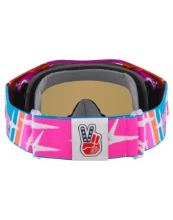 Masque OAKLEY Airbrake MX - TLD Speed Stars écran Black Ice Iridium