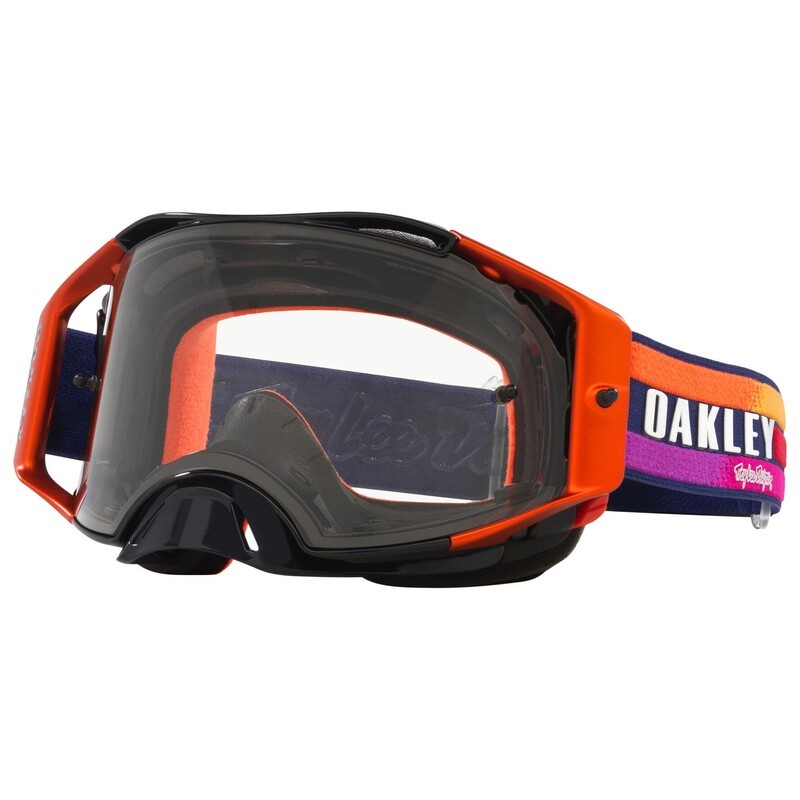 Masque OAKLEY Airbrake MX - TLD Navy Sunrise écran Clair Masque OAKLEY Airbrake MX - TLD Navy Sunrise écran Clair