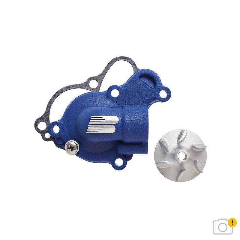 Couvercle de pompe à eau + turbine BOYESEN SuperCooler - bleu Couvercle de pompe à eau + turbine BOYESEN SuperCooler - bleu