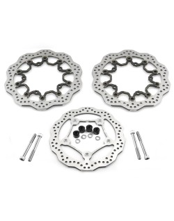 Kit disque de frein Oversize NG BRAKES rond flottant - T-Max 530/560 Radial