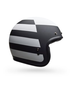 Casque BELL Custom 500 - Parlor Matte Black/White