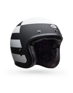 Casque BELL Custom 500 - Parlor Matte Black/White