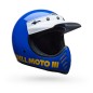 Casque BELL Moto-3 - Classic Gloss Blue Casque BELL Moto-3 - Classic Gloss Blue