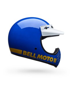 Casque BELL Moto-3 - Classic Gloss Blue