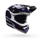 Casque BELL Moto-10 Spherical - Slayco 25 Gloss Black/White Casque BELL Moto-10 Spherical - Slayco 25 Gloss Black/White