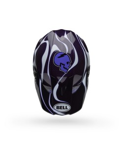 Casque BELL Moto-10 Spherical - Slayco 25 Gloss Black/White