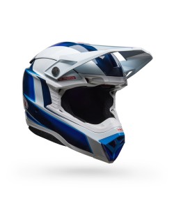 Casque BELL Moto-10 Spherical - Tomac 25 Gloss Blue/White