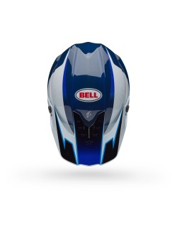 Casque BELL Moto-10 Spherical - Tomac 25 Gloss Blue/White