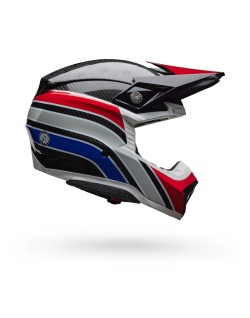 Casque BELL Moto-10 Spherical - RSD Old Glory Gloss Red/Blue