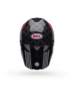Casque BELL Moto-10 Spherical - RSD Old Glory Gloss Red/Blue