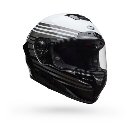 Casque BELL Race Star DLX Flex - Dash Gloss White/Black
