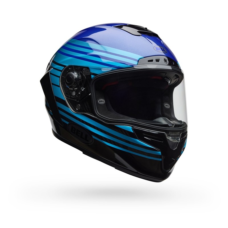 Casque BELL Race Star DLX Flex - Dash Gloss Blue/Black Casque BELL Race Star DLX Flex - Dash Gloss Blue/Black