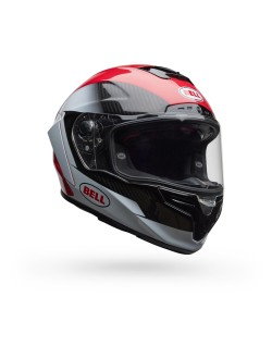 Casque BELL Race Star DLX Flex - Corsa Red/White