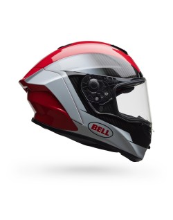 Casque BELL Race Star DLX Flex - Corsa Red/White