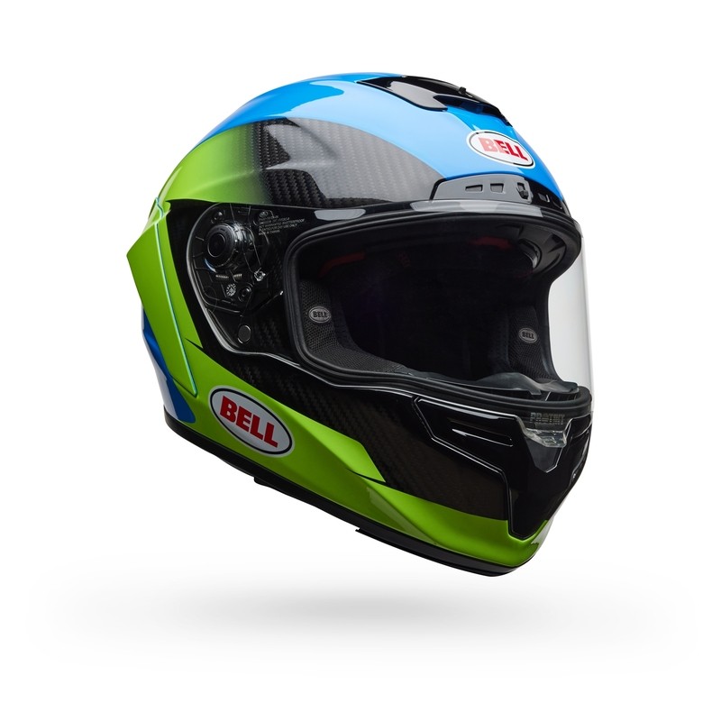 Casque BELL Race Star DLX Flex - Corsa Blue/Flo Casque BELL Race Star DLX Flex - Corsa Blue/Flo