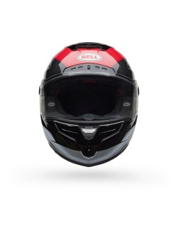 Casque BELL Race Star DLX Flex - Corsa Red/White