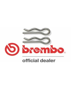 Pack de 20 clips BREMBO UPGRADE pour axe de plaquette