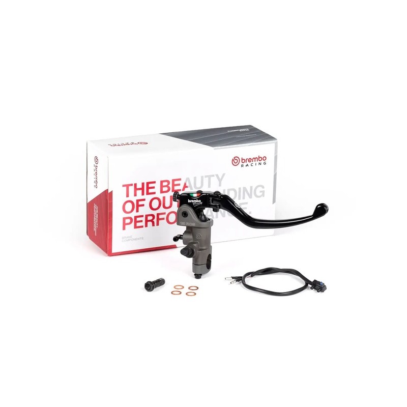 Maître-cylindre de frein BREMBO UPGRADE Pr15 RCS levier long repliable