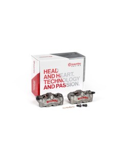 Paire d'étrier de frein avant radial BREMBO UPGRADE GP4-RS 4 pistons Ø30mm