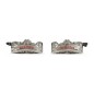 Paire d'étrier de frein avant axial BREMBO UPGRADE GP4-MS 4 pistons Ø30mm Paire d'étrier de frein avant axial BREMBO UPGRADE GP4-MS 4 pistons Ø30mm