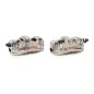 Paire d'étrier de frein avant axial BREMBO UPGRADE GP4-MS 4 pistons Ø30mm Paire d'étrier de frein avant axial BREMBO UPGRADE GP4-MS 4 pistons Ø30mm