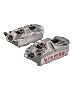 Paire étriers BREMBO UPGRADE M4 monobloc - 108mm/P4 34 (avec plaquettes)