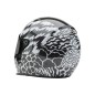 Casque BELL Eliminator Carbon - Deathspray Gloss Black/White/Black Casque BELL Eliminator Carbon - Deathspray Gloss Black/White/Black