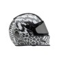 Casque BELL Eliminator Carbon - Deathspray Gloss Black/White/Black Casque BELL Eliminator Carbon - Deathspray Gloss Black/White/Black
