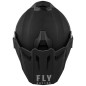 Casque FLY RACING Trekker Solid - noir mat
